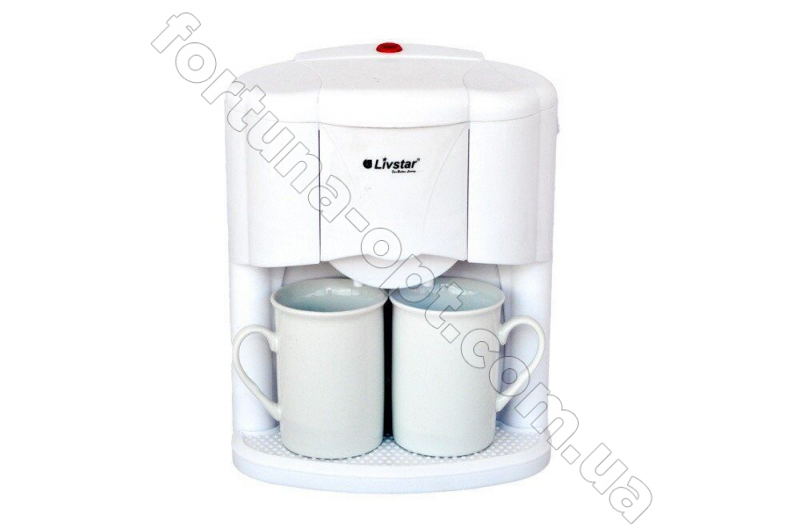 Кофеварка на 2 чашки Livstar LSU - 1190 ✅ базовая цена $12.79 ✔ Опт ✔ Скидки ✔ Заходите! - Интернет-магазин ✅ Фортуна-опт ✅